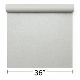 WM0002MBP Gray silver metallic Pearl Big Chip Natural Real Mica Stone Wallpaper Textured
