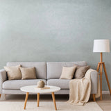 WM0002MBP Gray silver metallic Pearl Big Chip Natural Real Mica Stone Wallpaper Textured
