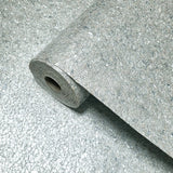 WM0002MBP Gray silver metallic Pearl Big Chip Natural Real Mica Stone Wallpaper Textured
