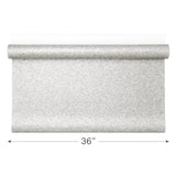 WM0002MSP Pearl light Gray cream Big Chip Natural Real Mica Stone Textured Wallpaper rolls
