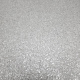 WM0004MSP Light Gray silver metallic Big Chip Natural Real Mica Stone Textured Wallpaper