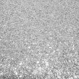 WM0004MSP Light Gray silver metallic Big Chip Natural Real Mica Stone Textured Wallpaper