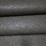 WM0016MSP Charcoal gray taupe brown Big Chip Natural Real Mica Stone Textured Wallpaper