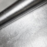 WM006MLS Square leaf tile foil silver metallic Shiny Modern contemporary luxury Wallpaper
