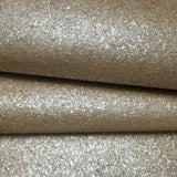 WM008MSP Gold cream Big Chip Natural Real Mica Stone Textured plain modern Wallpaper roll
