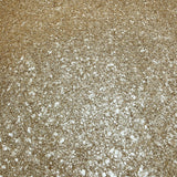 WM008MSP Gold cream Big Chip Natural Real Mica Stone Textured plain modern Wallpaper roll