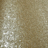 WM008MSP Gold cream Big Chip Natural Real Mica Stone Textured plain modern Wallpaper roll
