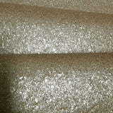 WM008MSP Gold cream Big Chip Natural Real Mica Stone Textured plain modern Wallpaper roll