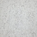 WM011KCS Real Natural cork matte off white silver metallic foil textured modern Wallpaper