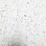 WM012KCG Real natural cork textured matte white gold metallic foil modern eco Wallpaper