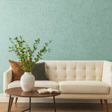 WM017KCS Real natural cork matte mint green silver metallic textured eco modern Wallpaper
