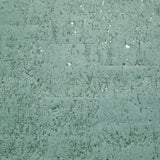 WM017KCS Real natural cork matte mint green silver metallic textured eco modern Wallpaper
