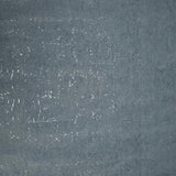 WM018KCS Real Natural cork matte blue gray silver metallic foil textured modern Wallpaper