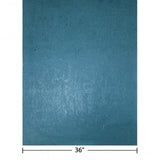 WM019KCS Real natural cork textured matte teal blue silver metallic foil modern Wallpaper