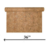 WM021KCG Real Natural cork organic sand brown gold metallic foil textured eco Wallpaper
