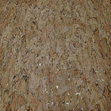 WM021KCG Real Natural cork organic sand brown gold metallic foil textured eco Wallpaper
