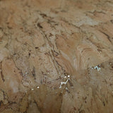 WM021KCG Real Natural cork organic sand brown gold metallic foil textured eco Wallpaper