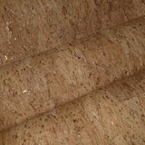 WM022KCC Real Natural cork organic sand brown copper metallic foil textured eco Wallpaper
