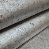 WM024KCG Real Natural cork rose cream pearl silver gold metallic foil textured Wallpaper
