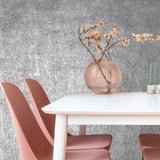 WM025KCS Real Natural cork silver on metallic foil textured Wallpaper modern wallcovering
