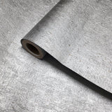 WM025KCS Real Natural cork silver on metallic foil textured Wallpaper modern wallcovering
