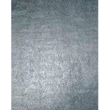 WM027KCS Real Natural cork baby blue hue silver metallic foil textured modern Wallpaper