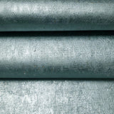 WM027KCS Real Natural cork baby blue hue silver metallic foil textured modern Wallpaper