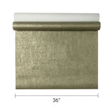 WM034KCG Real Natural cork organic Brass metallic black textured contemporary Wallpaper
