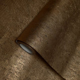 WM038KCG Real Natural cork organic Brass metallic black textured contemporary Wallpaper
