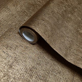 WM038KCG Real Natural cork organic Brass metallic black textured contemporary Wallpaper
