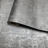 WM042KCS Real Natural cork gray platinum silver metallic foil textured modern Wallpaper
