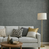 WM042KCS Real Natural cork gray platinum silver metallic foil textured modern Wallpaper
