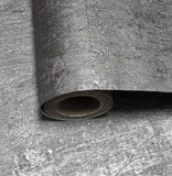 WM042KCS Real Natural cork gray platinum silver metallic foil textured modern Wallpaper

