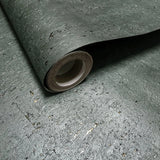 WM043KCG Real Natural cork ash light gray metallic brass gold foil textured eco Wallpaper
