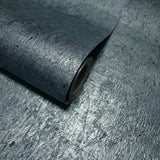 WM045KCG Real Natural cork deep steel slate blue gray silver metallic textured Wallpaper

