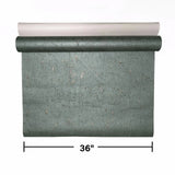 WM047KCG Real Natural cork moss green - gray metallic gold foil textured modern Wallpaper
 