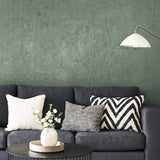 WM047KCG Real Natural cork moss green - gray metallic gold foil textured modern Wallpaper
 