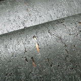 WM047KCG Real Natural cork moss green - gray metallic gold foil textured modern Wallpaper
 