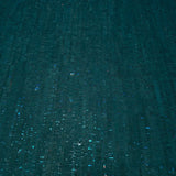 WM100012SMC Real natural cork teal green on metallic foil striped textured modern Wallpaper
