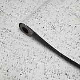 WM100100SMC Enchanced natural cork matte off white black birch textured eco modern Wallpaper