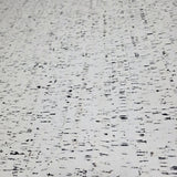 WM100100SMC Enchanced natural cork matte off white black birch textured eco modern Wallpaper