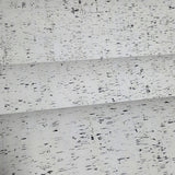 WM100100SMC Enchanced natural cork matte off white black birch textured eco modern Wallpaper