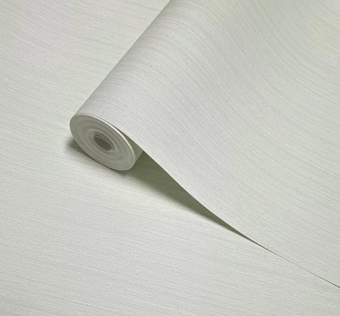 WM10010101 Grayish ivory off white faux silk thread fabric Textured contemporary Wallpaper 