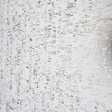 WM100101SMC Enchanced natural cork matte white gold metallic foil birch textured Wallpaper