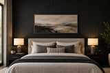 WM10010501 Plain charcoal black faux silk vertical thread fabric Textured modern Wallpaper