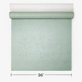 WM100601 Real natural cork Wallpaper mint green silver metallic textured eco wallcovering
