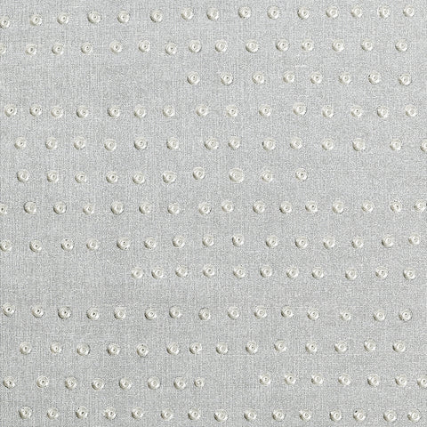 WM1058701 Runway Rivets Wallpaper Pearl on Moonlight Silver Star Dust Silk Wallcoverings