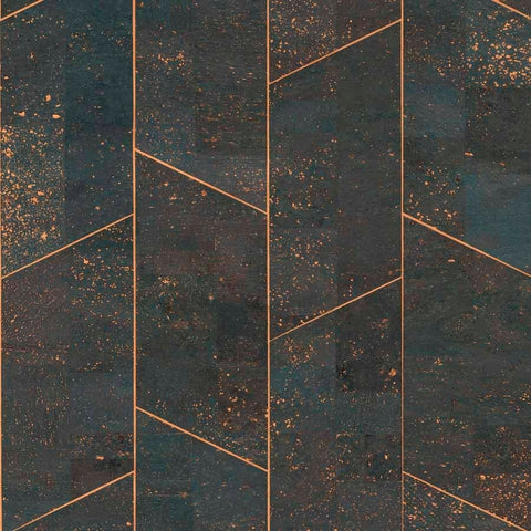 WM108801 Pathways Wallpaper Blue Trail Wallcoverings