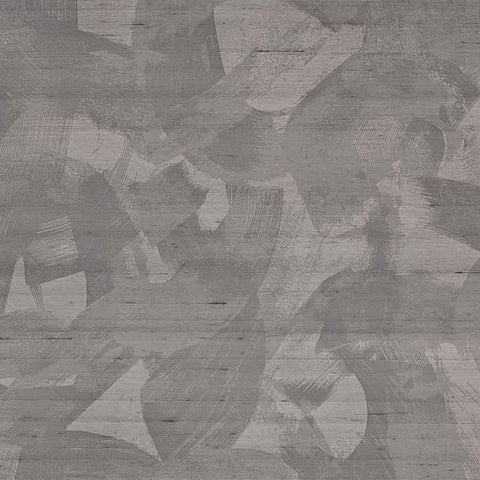 WM112001 Broad Strokes Wallpaper Painterly Grey Wallcoverings
