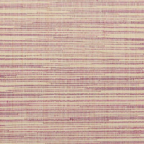 WM115301 Rainforest Raffia Wallpaper Dragonfruit Pink Wallcoverings